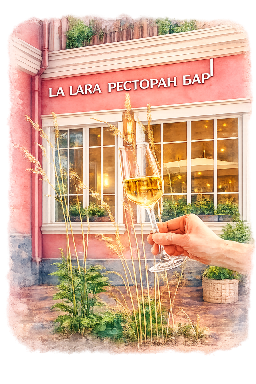Фасад ресторана La Lara